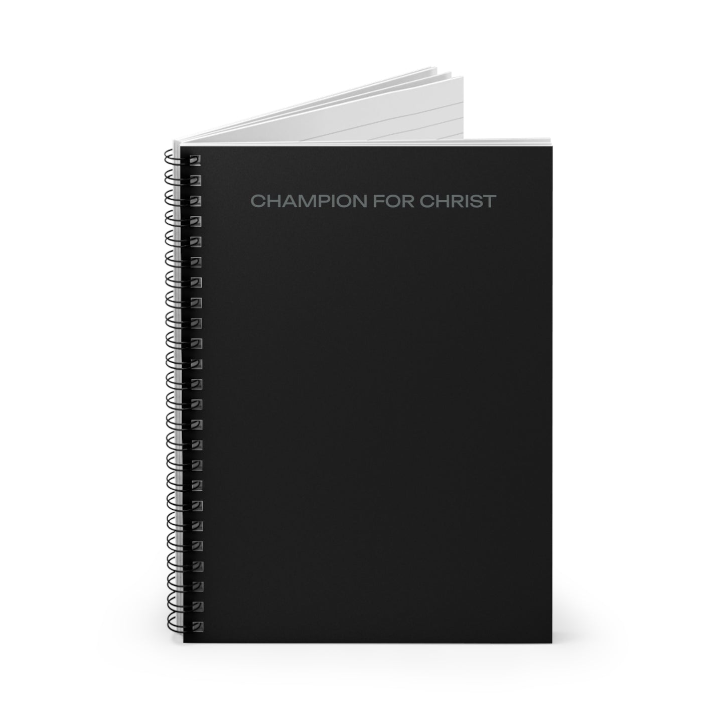 Black Spiral Notebook
