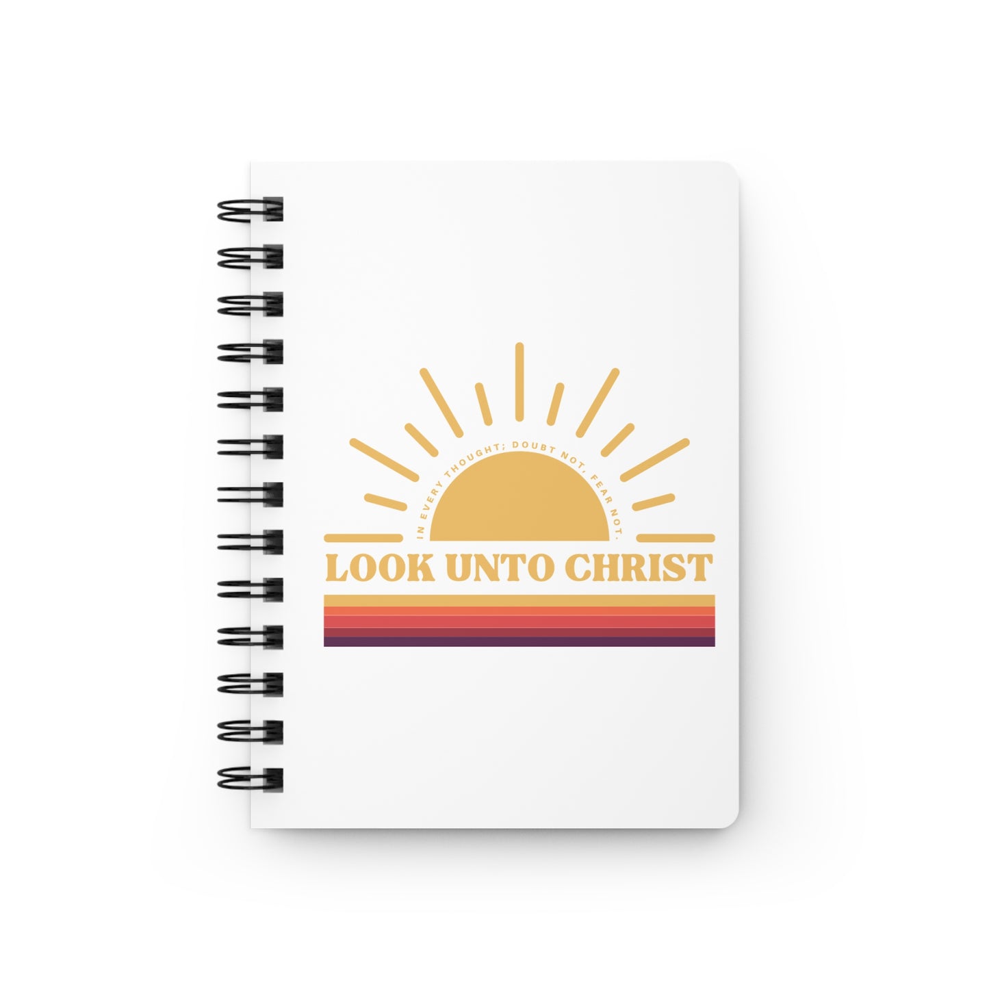Look unto Christ Spiral Bound Journal