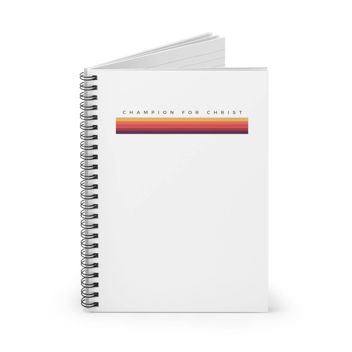 White Spiral Notebook