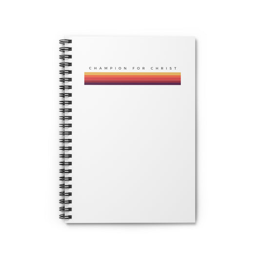 White Spiral Notebook